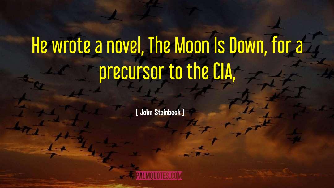 Precursor quotes by John Steinbeck