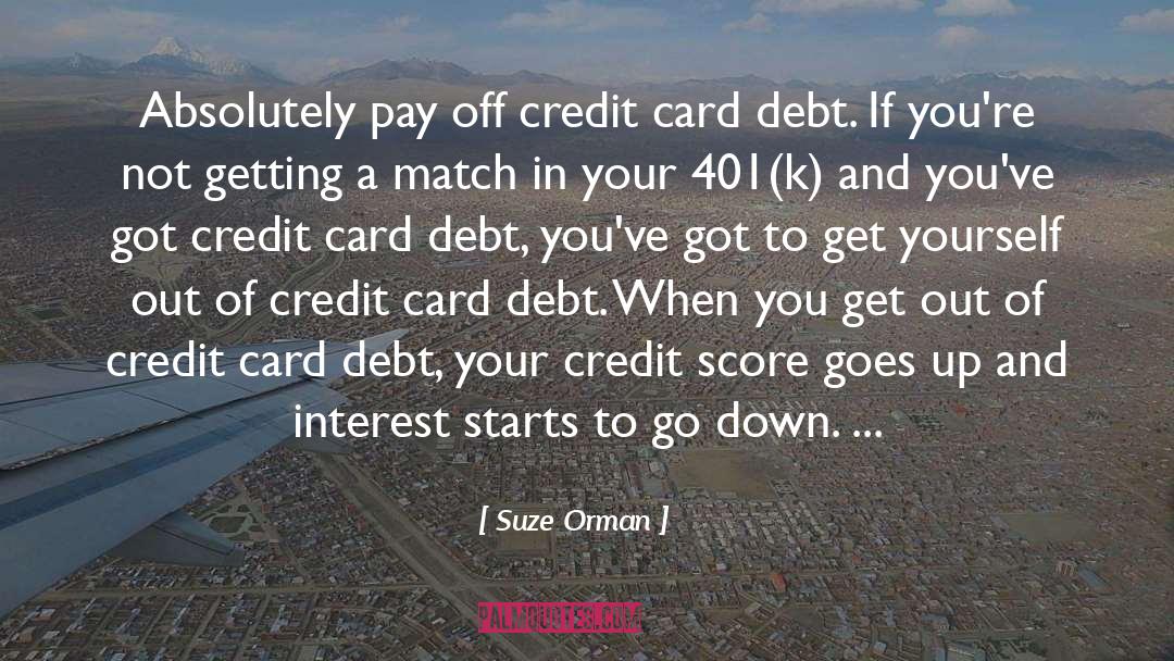 Predatory Credit Card Companies quotes by Suze Orman