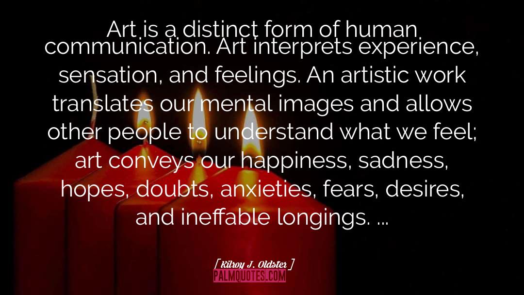 Predella Art quotes by Kilroy J. Oldster