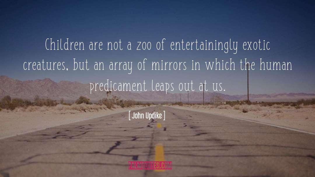 Predicament quotes by John Updike