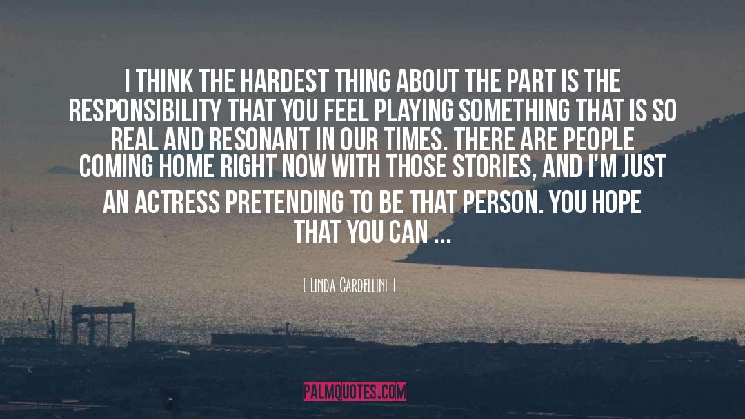 Predicament quotes by Linda Cardellini