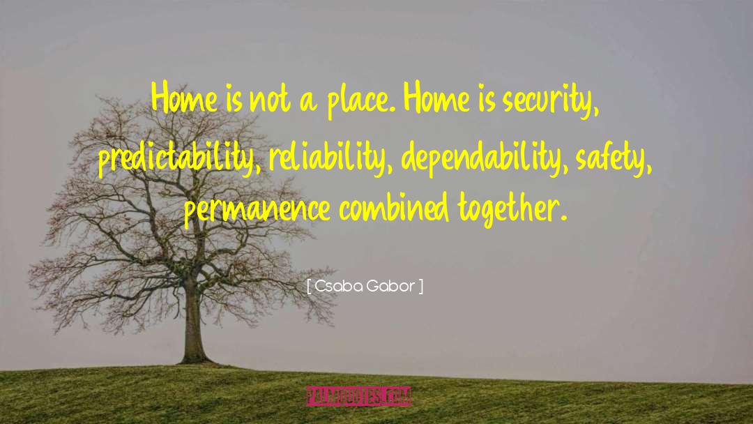 Predictability quotes by Csaba Gabor