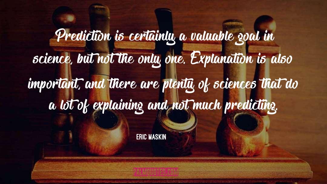 Predicting quotes by Eric Maskin