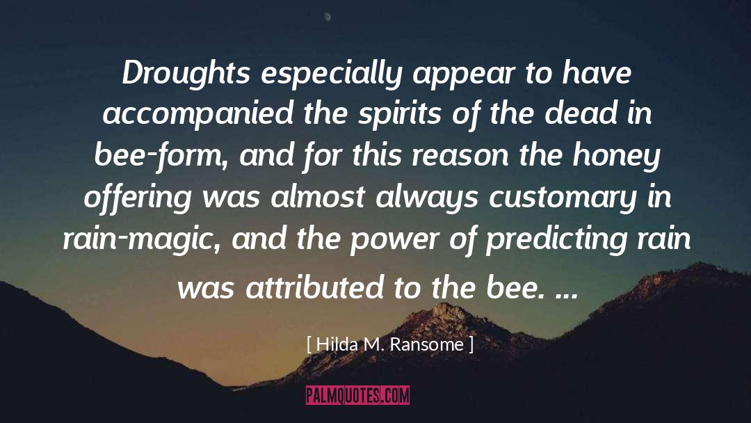 Predicting quotes by Hilda M. Ransome