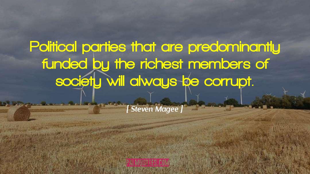 Predominantly quotes by Steven Magee