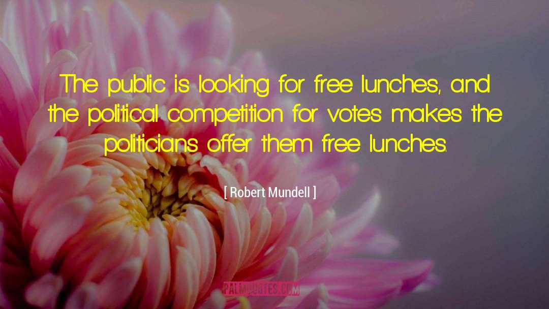 Preempting Competition quotes by Robert Mundell