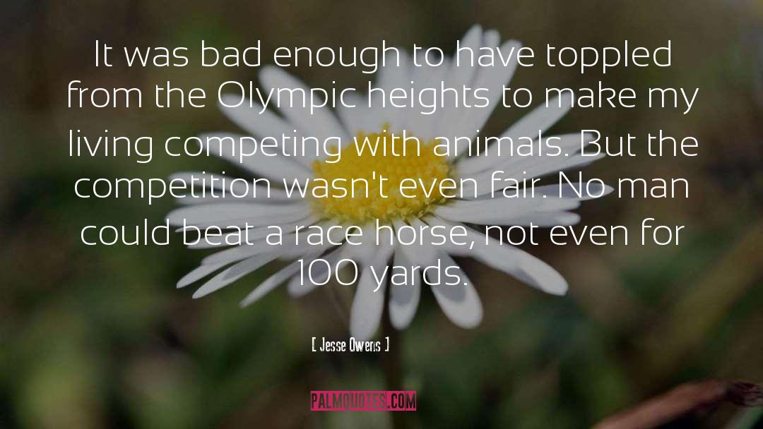 Preempting Competition quotes by Jesse Owens