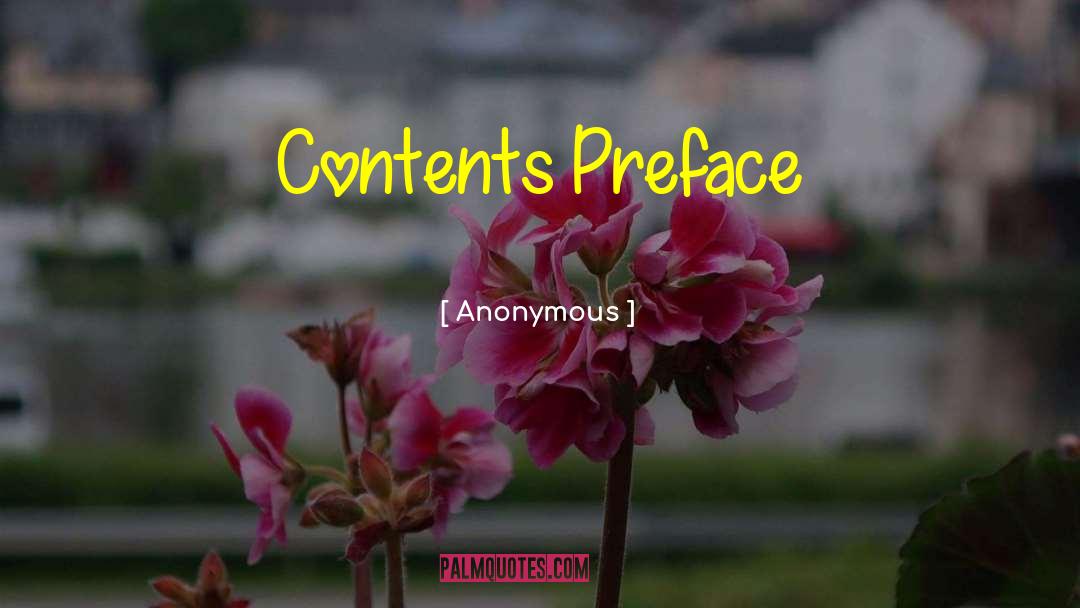 Preface quotes by Anonymous