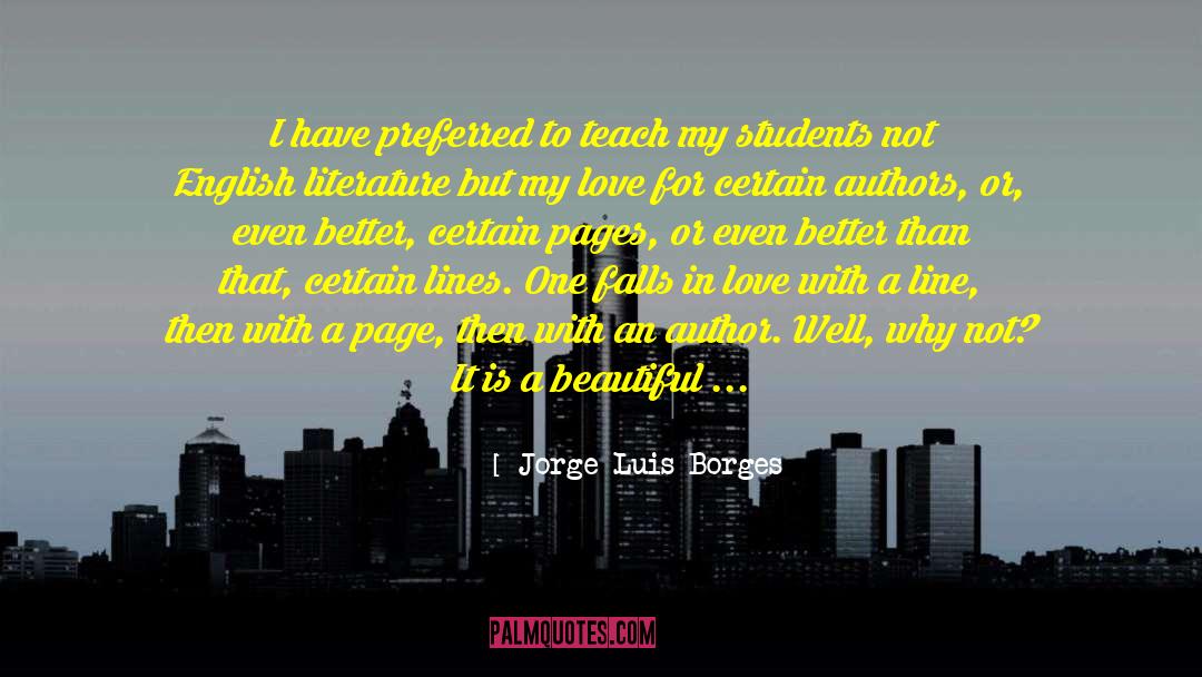 Preferred One quotes by Jorge Luis Borges