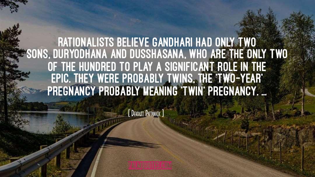 Pregnancy quotes by Devdutt Pattanaik