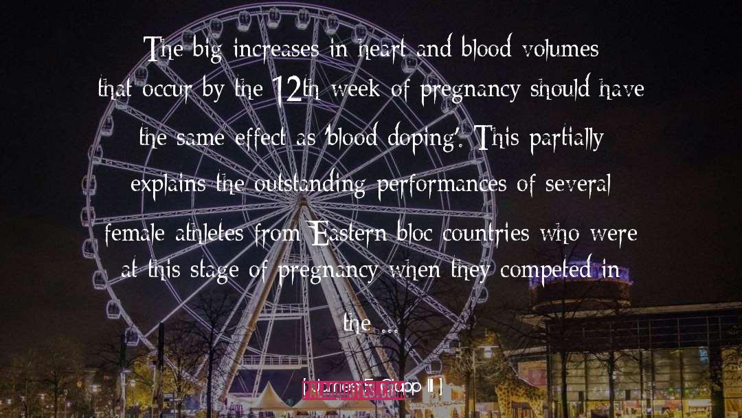 Pregnancy quotes by James F. Clapp III