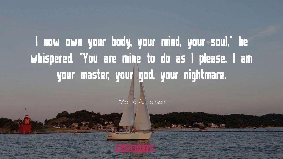 Pregnant Body quotes by Marita A. Hansen