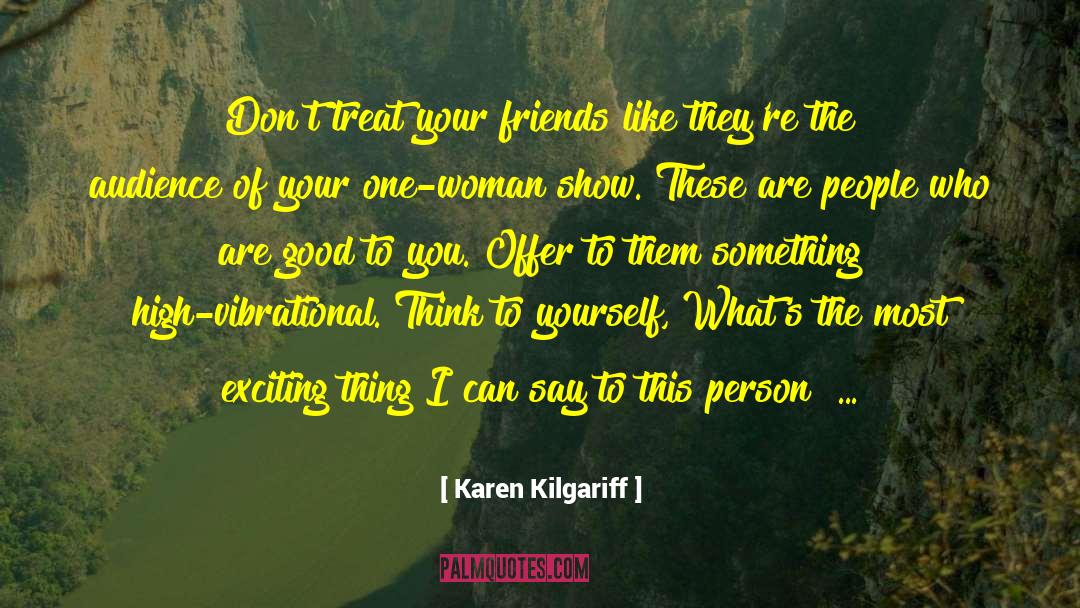 Pregnant Woman quotes by Karen Kilgariff