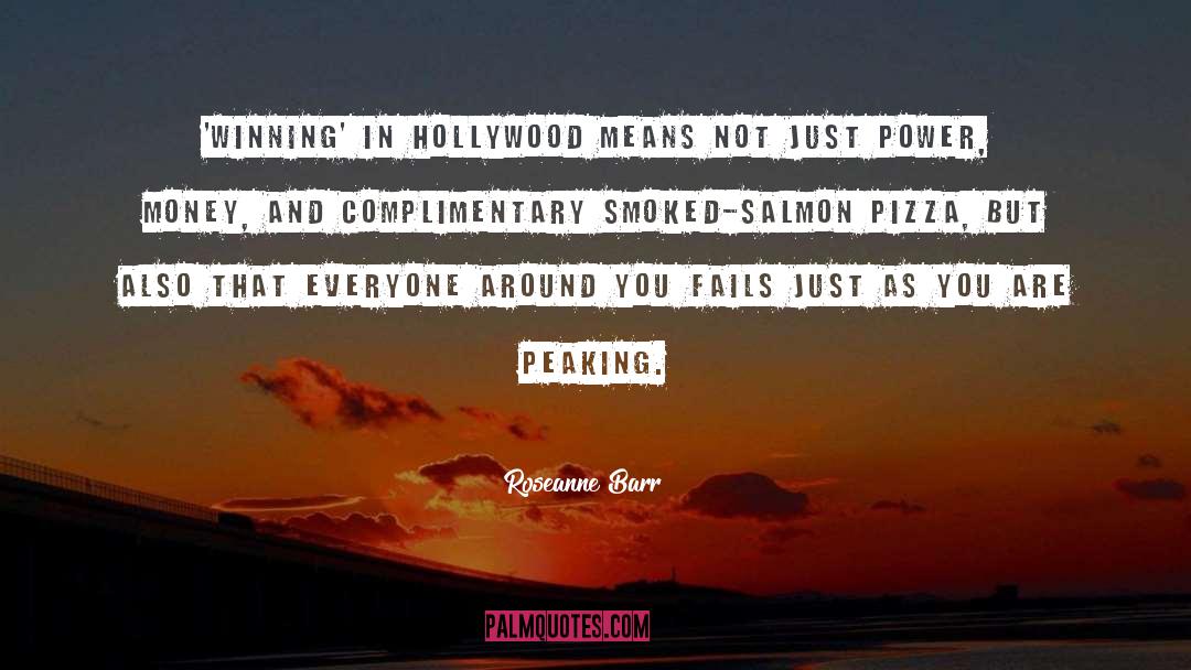 Preheating Pizza quotes by Roseanne Barr