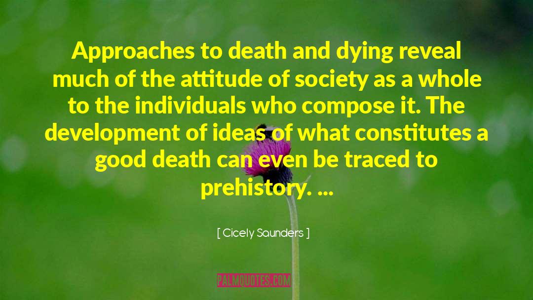 Prehistory quotes by Cicely Saunders