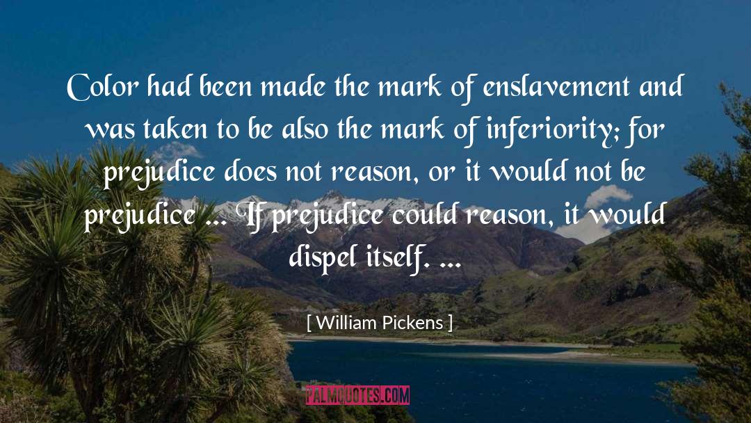 Prejudice quotes by William Pickens