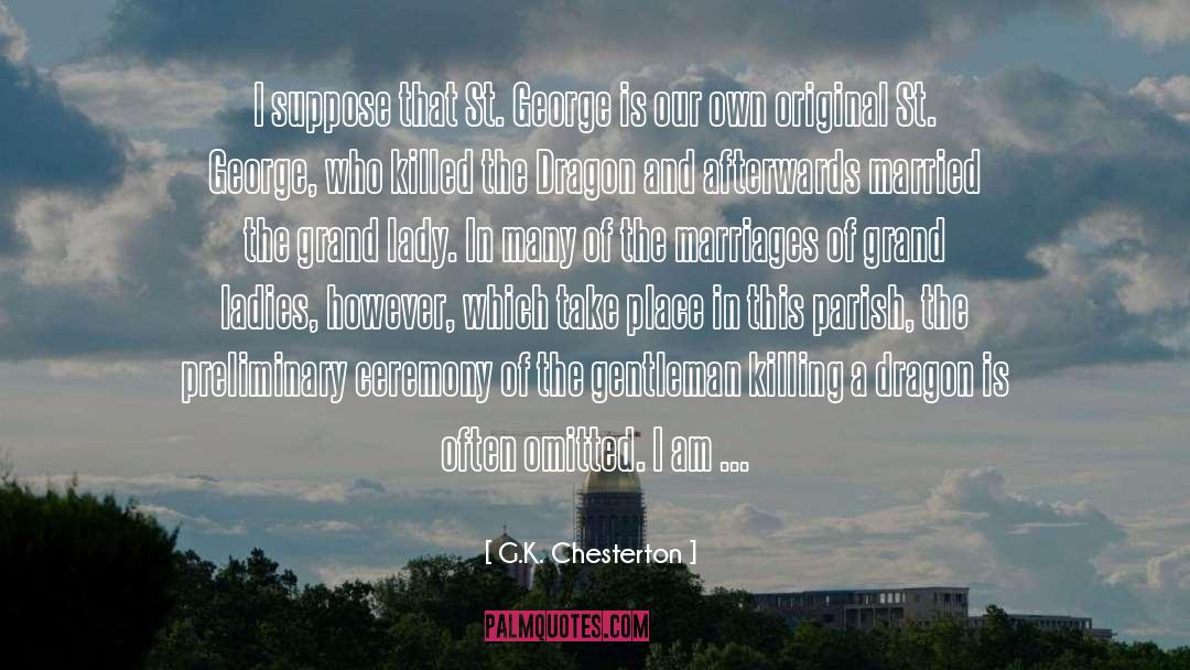 Preliminary quotes by G.K. Chesterton