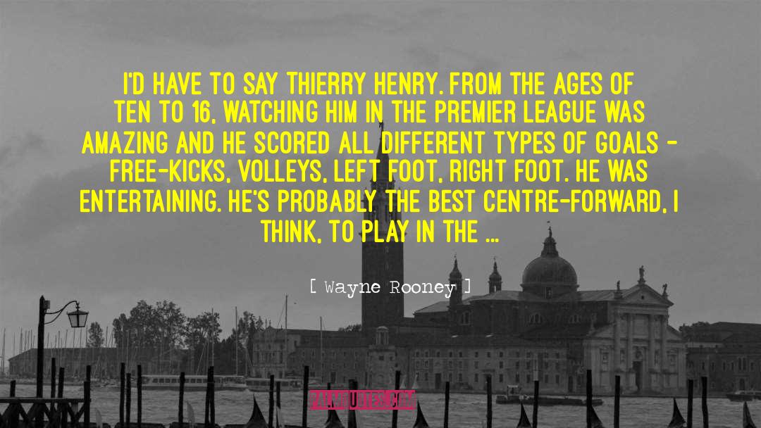 Premier League quotes by Wayne Rooney