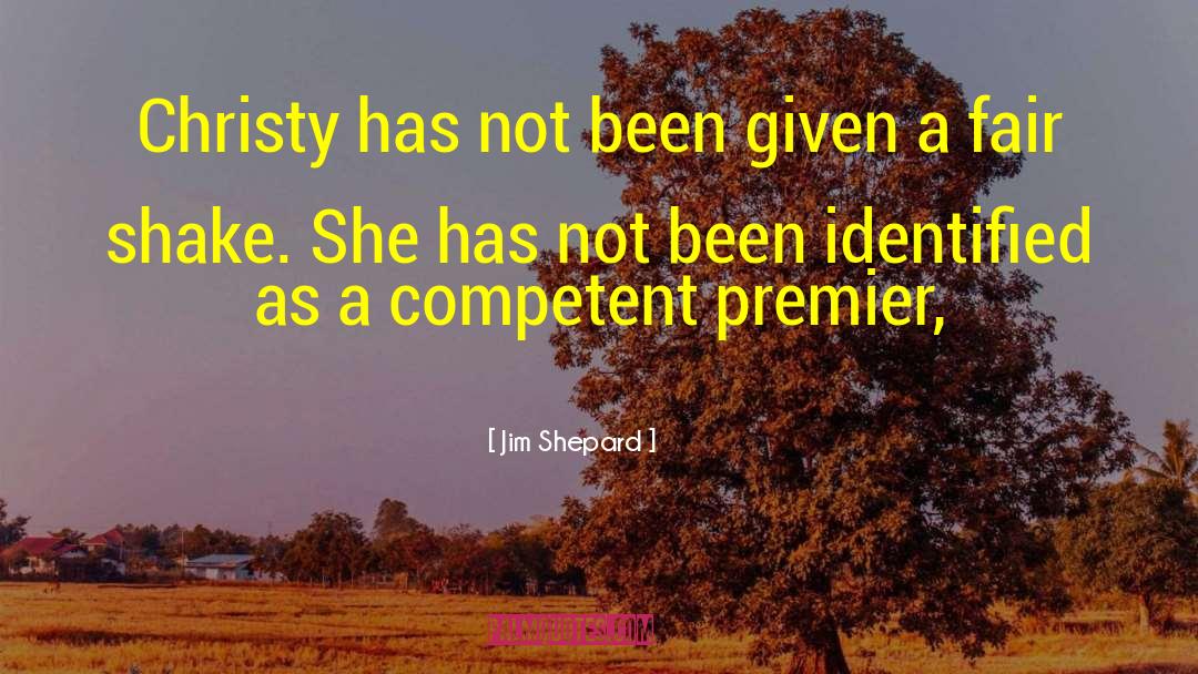 Premier quotes by Jim Shepard