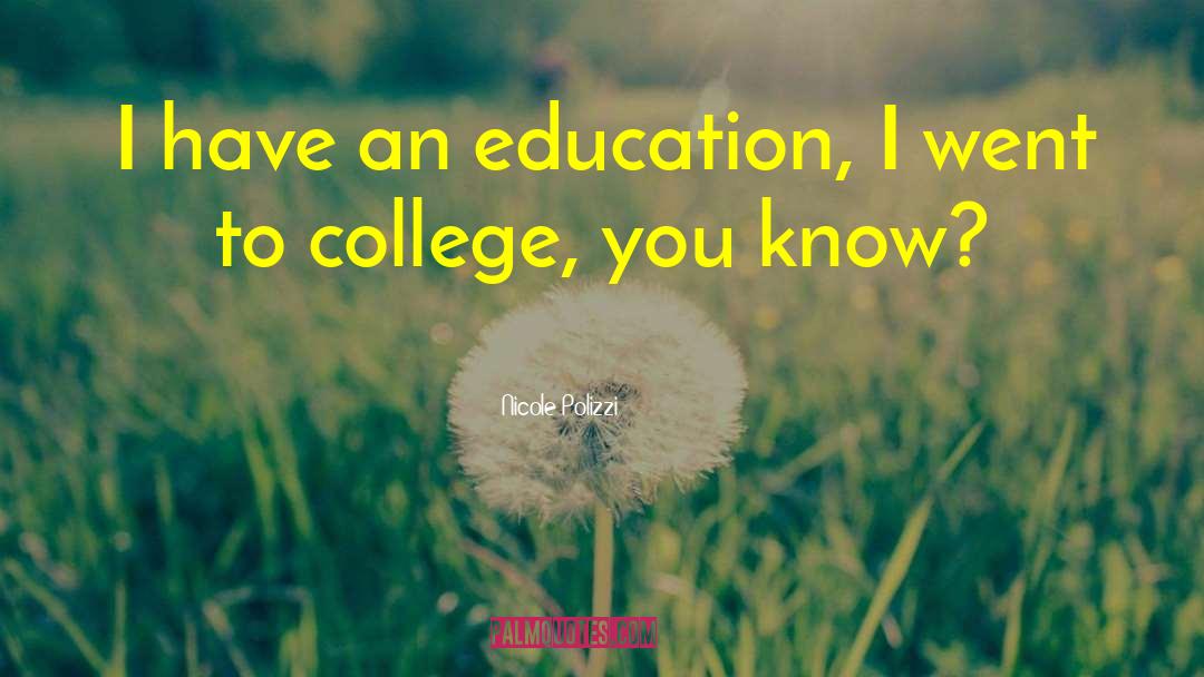 Prenatal Education quotes by Nicole Polizzi