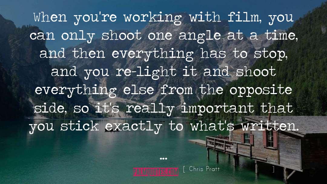 Prenuptial Shoot quotes by Chris Pratt