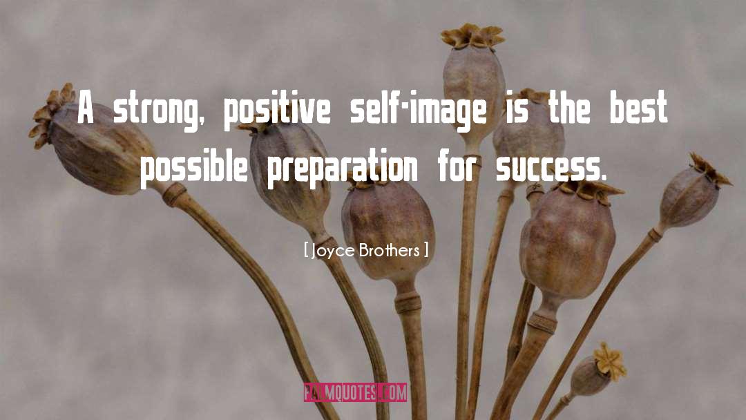 Preparation quotes by Joyce Brothers