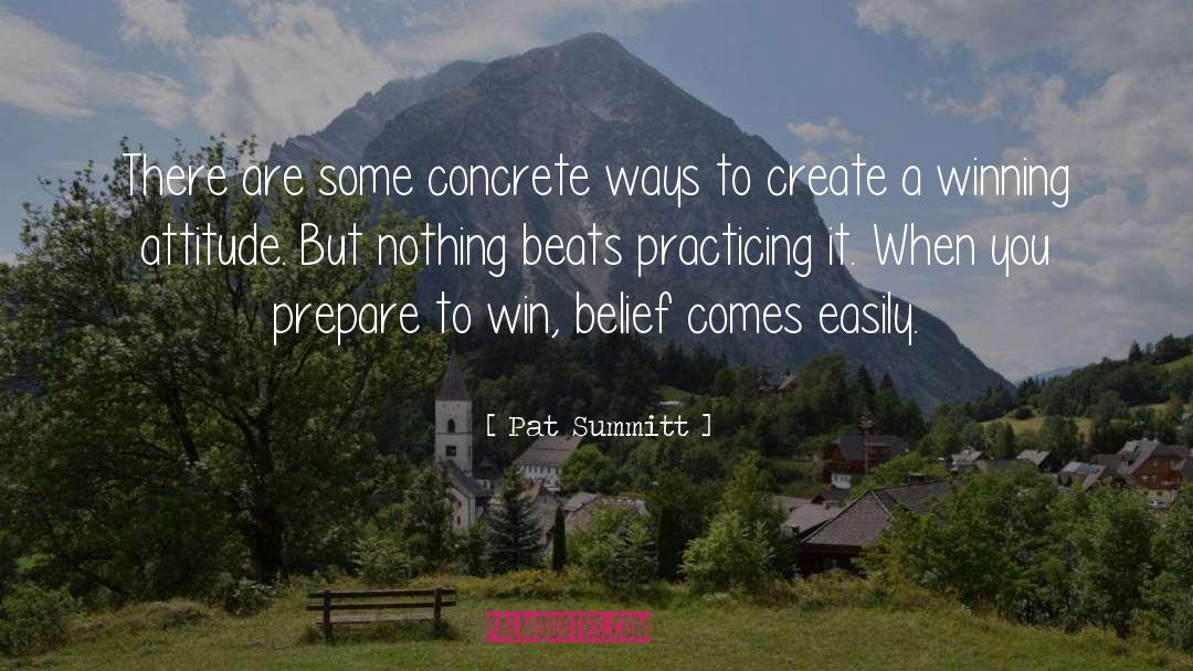 Prepare To Win quotes by Pat Summitt