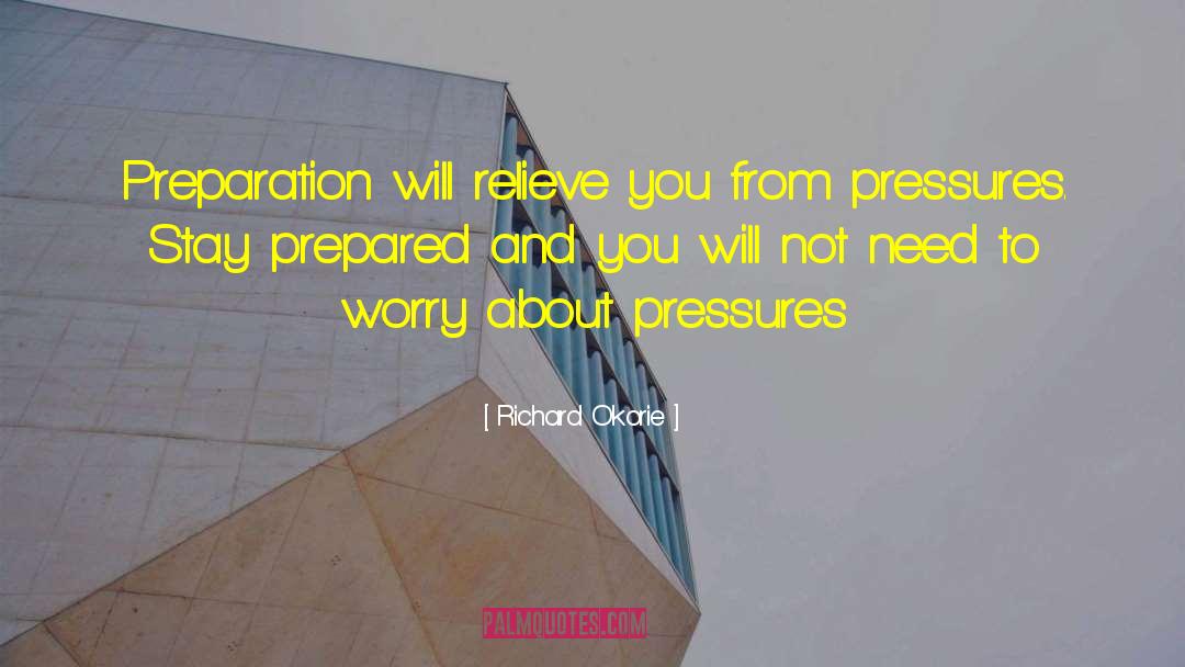 Prepare To Win quotes by Richard Okorie