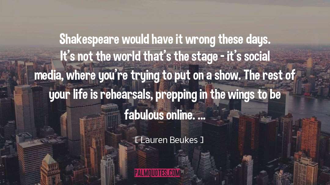 Prepping quotes by Lauren Beukes