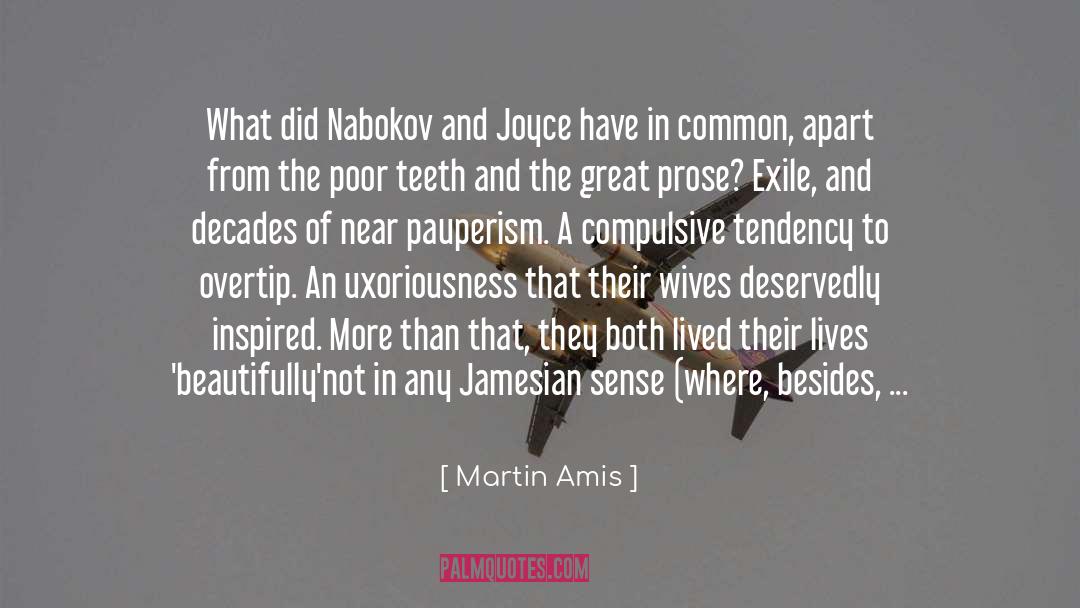 Prerequisite quotes by Martin Amis