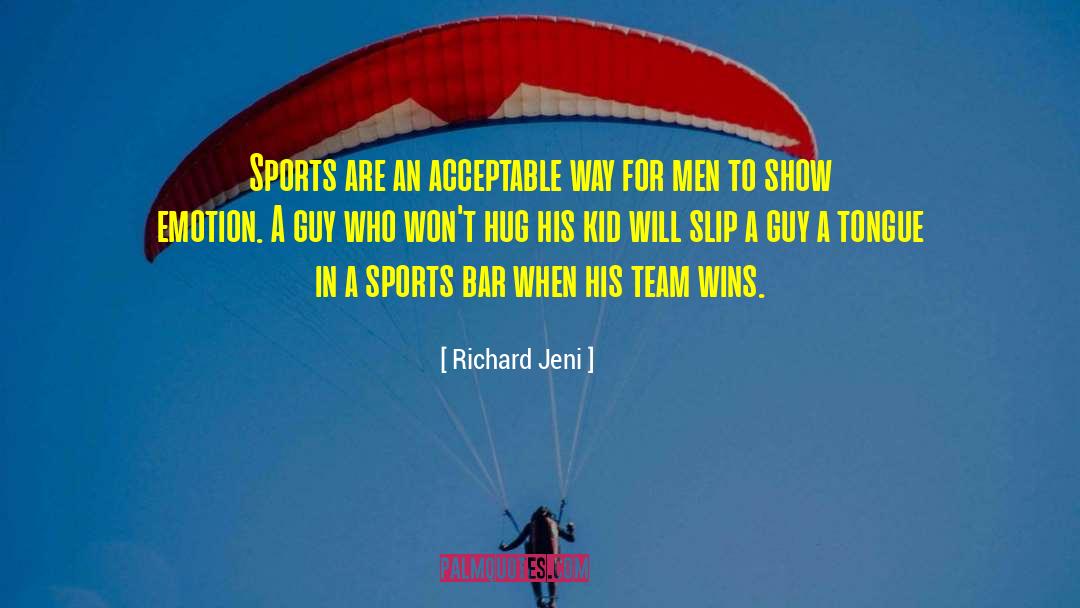 Presagia Sports quotes by Richard Jeni