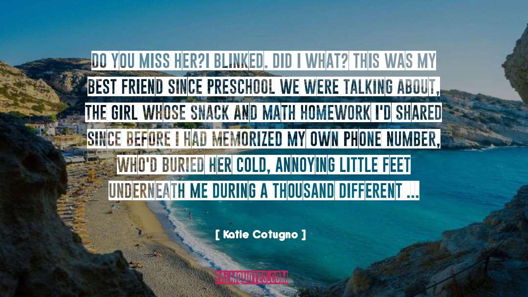 Preschool quotes by Katie Cotugno
