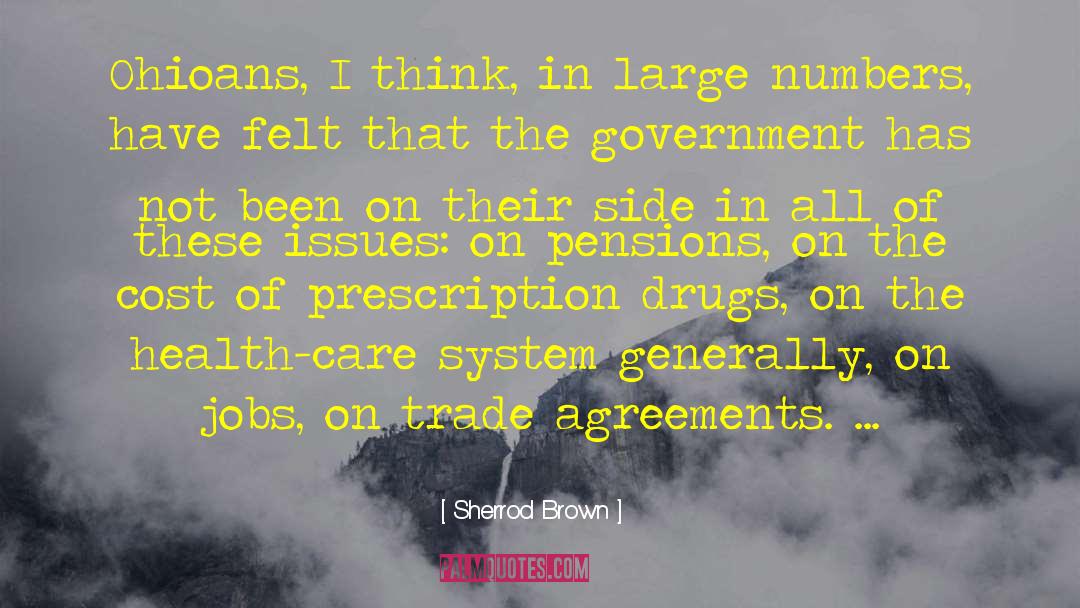 Prescription Drugs quotes by Sherrod Brown