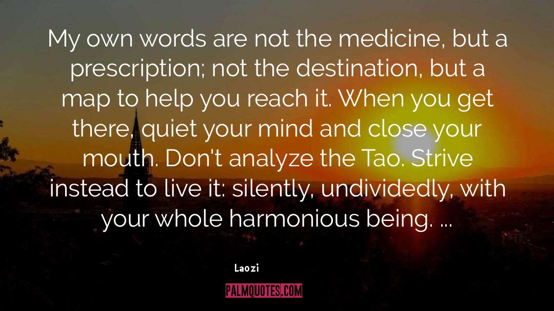 Prescription quotes by Laozi