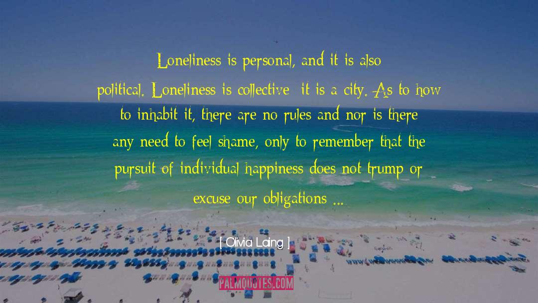 Presence In Loneliness quotes by Olivia Laing