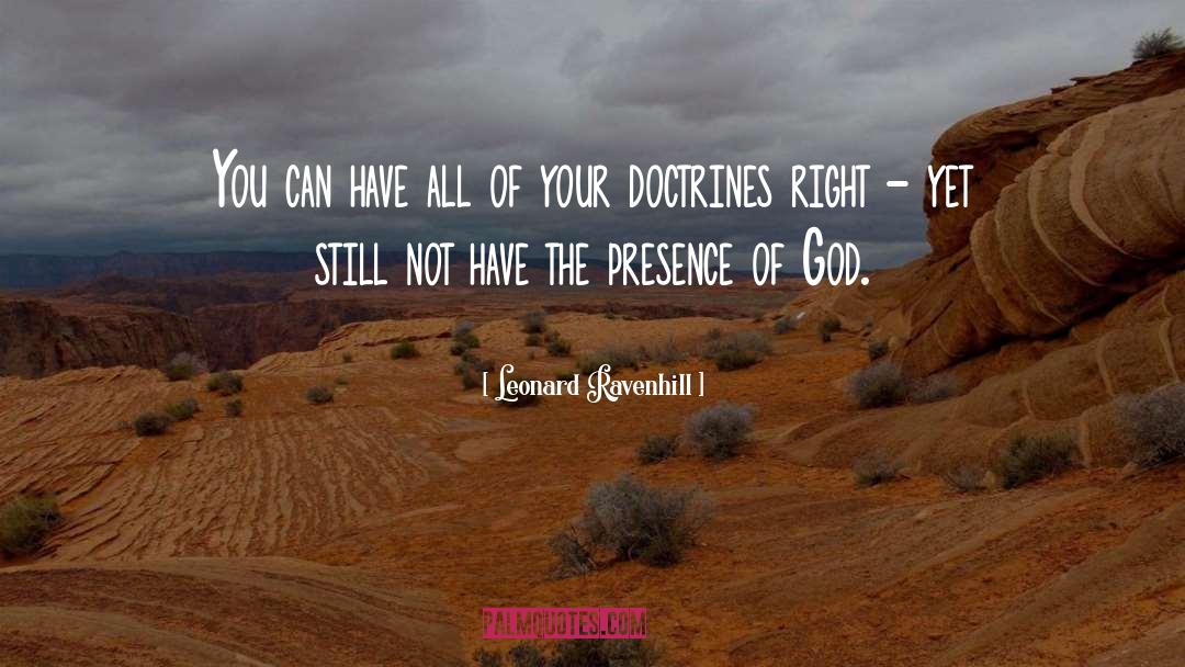 Presence Of God quotes by Leonard Ravenhill