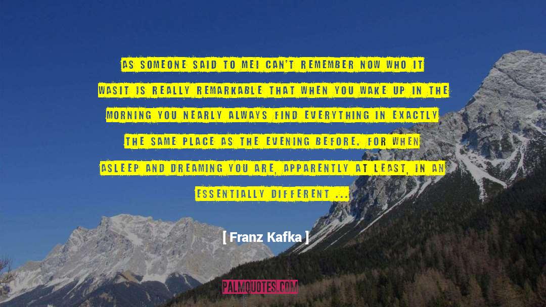 Presence Of Mind quotes by Franz Kafka