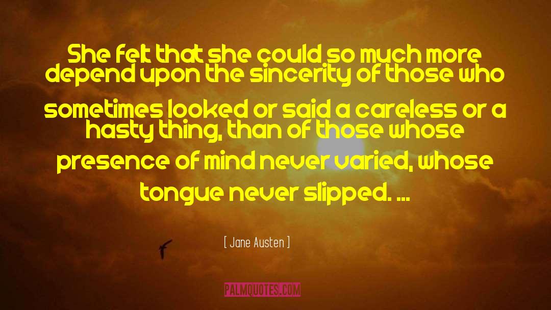 Presence Of Mind quotes by Jane Austen