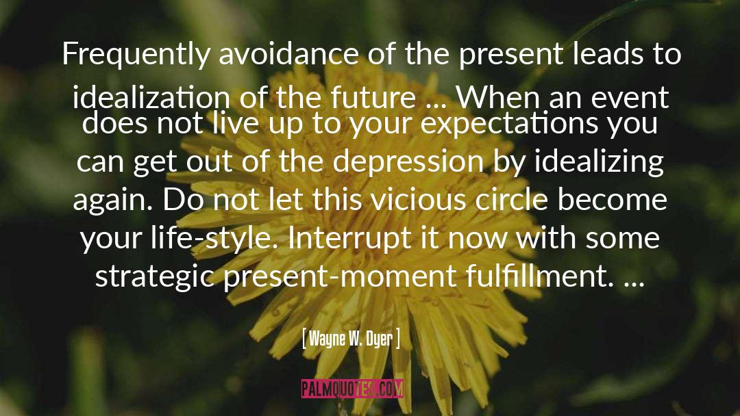 Present Moment quotes by Wayne W. Dyer