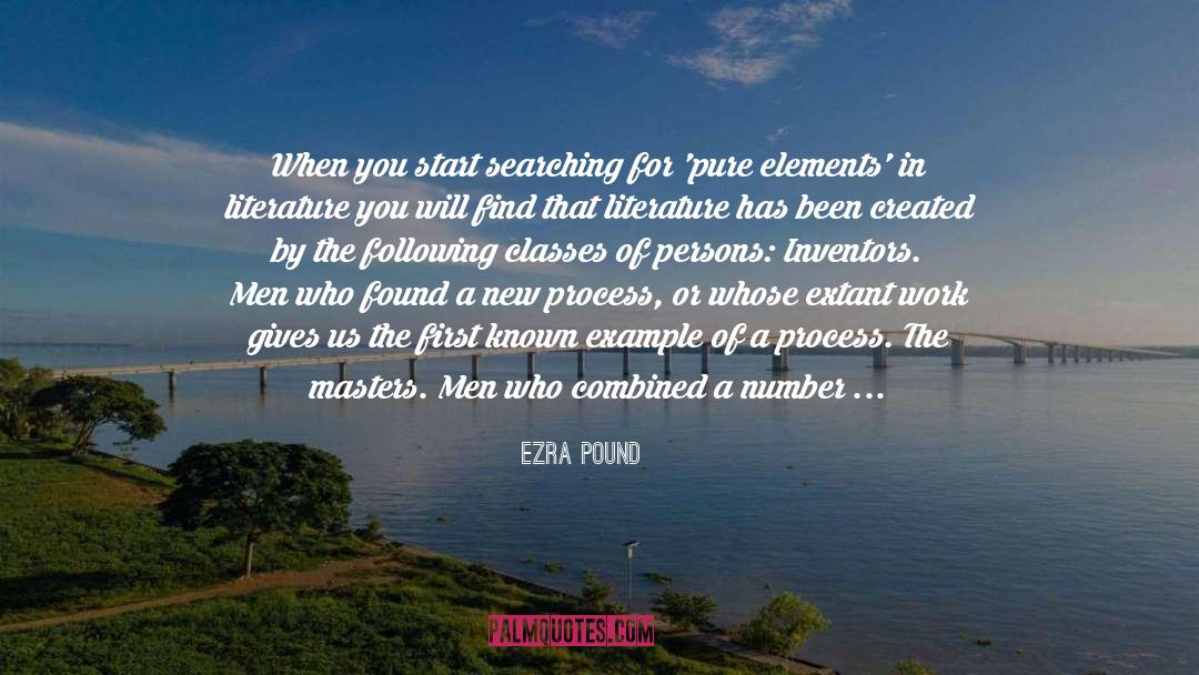 Presentation quotes by Ezra Pound