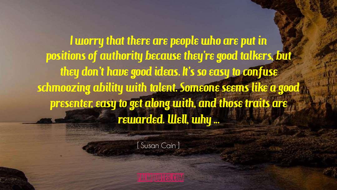 Presenting quotes by Susan Cain