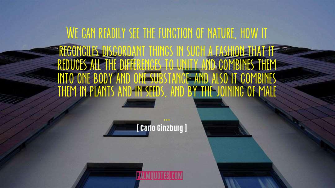 Preservation Of Nature quotes by Carlo Ginzburg