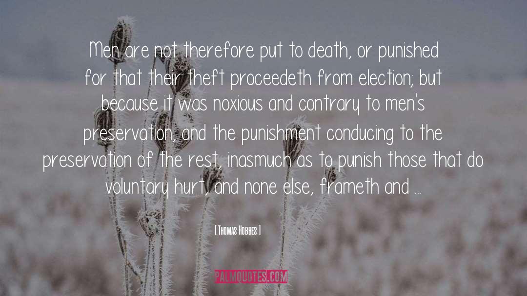 Preservation quotes by Thomas Hobbes