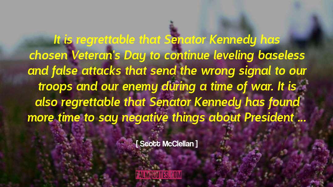 President Bush quotes by Scott McClellan