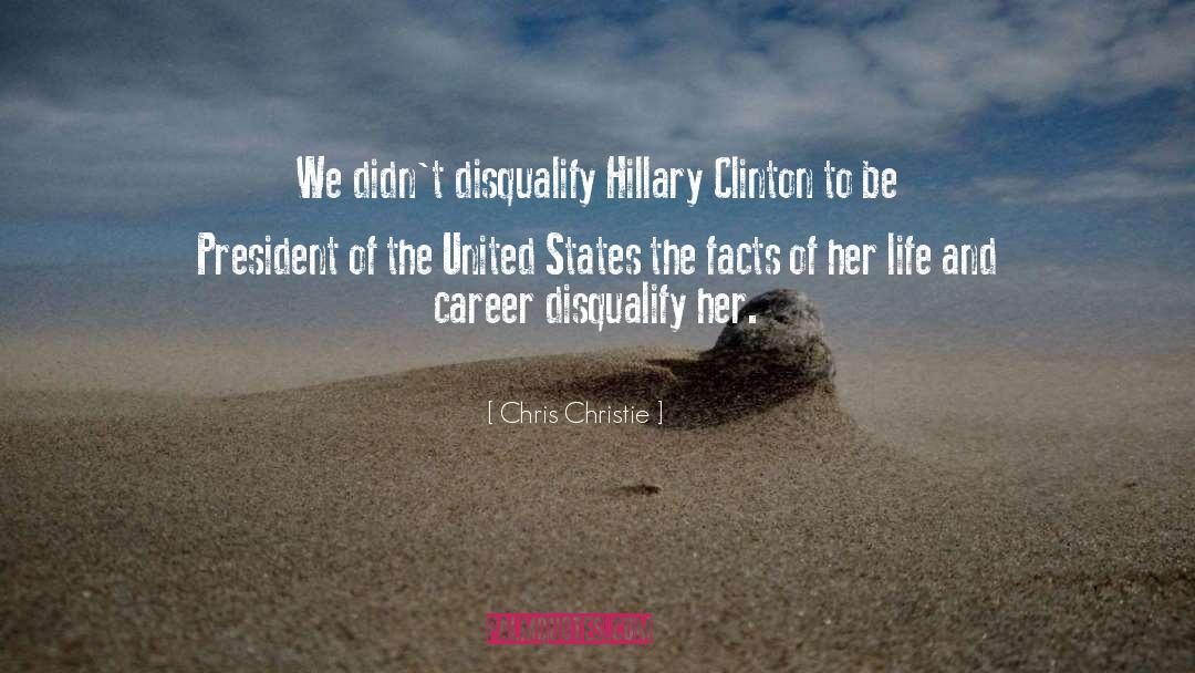 President Clinton quotes by Chris Christie