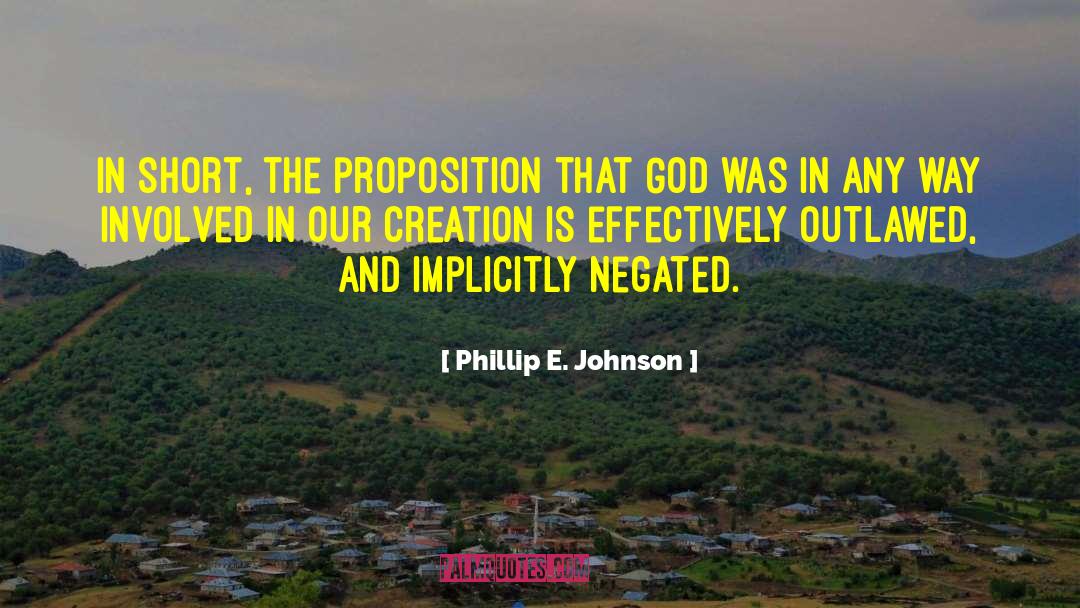 President Johnson quotes by Phillip E. Johnson