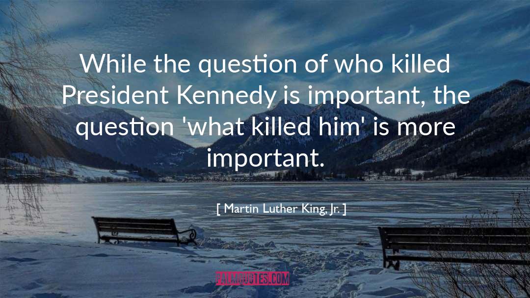 President Kennedy quotes by Martin Luther King, Jr.