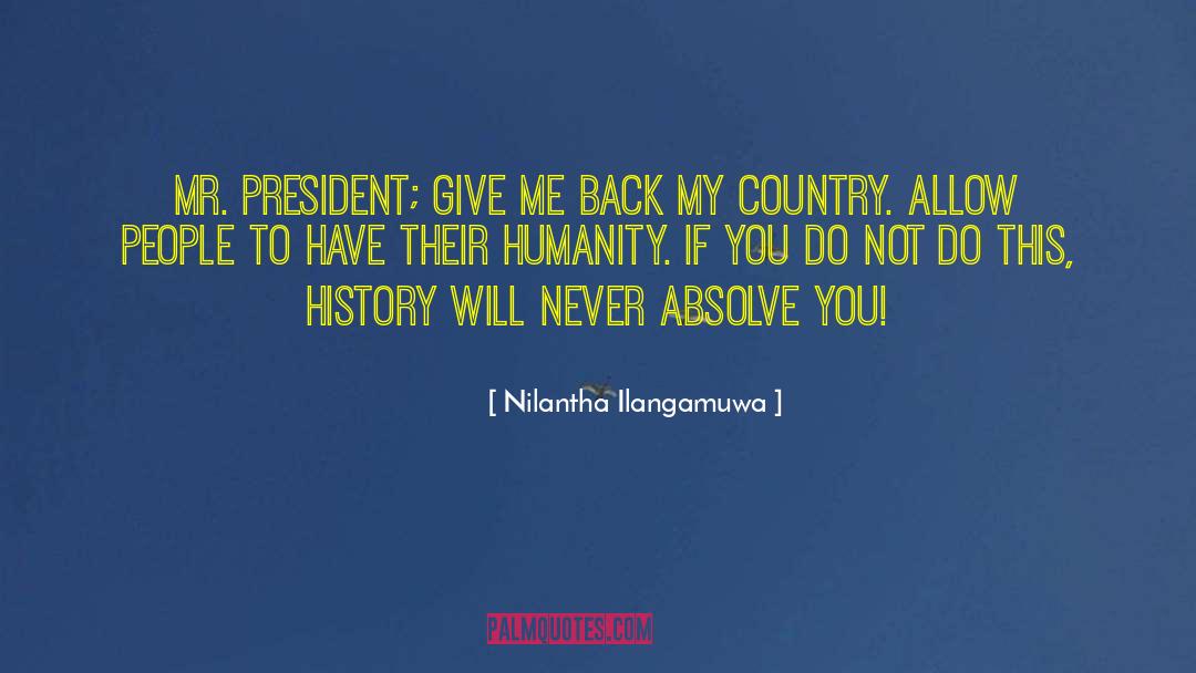 President Trump quotes by Nilantha Ilangamuwa