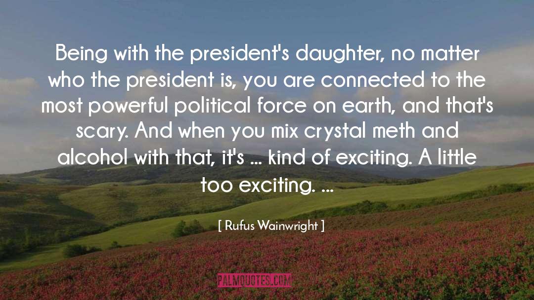 Presidents quotes by Rufus Wainwright