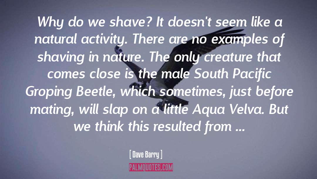 Presotto Aqua quotes by Dave Barry